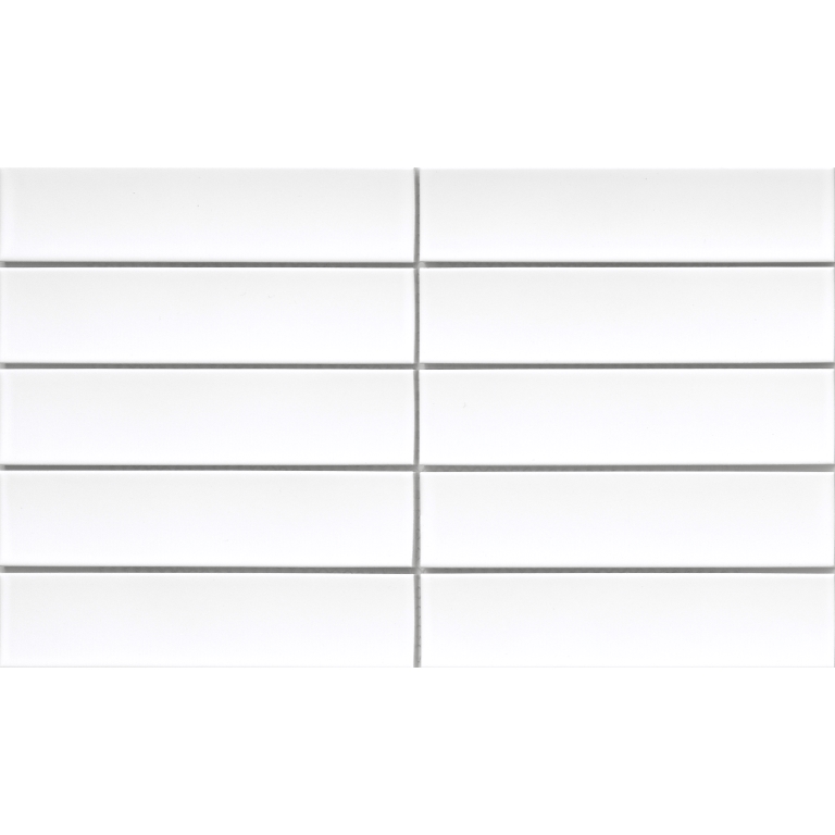 KAIZEN - 2X8/9X15, WHITE, SATIN